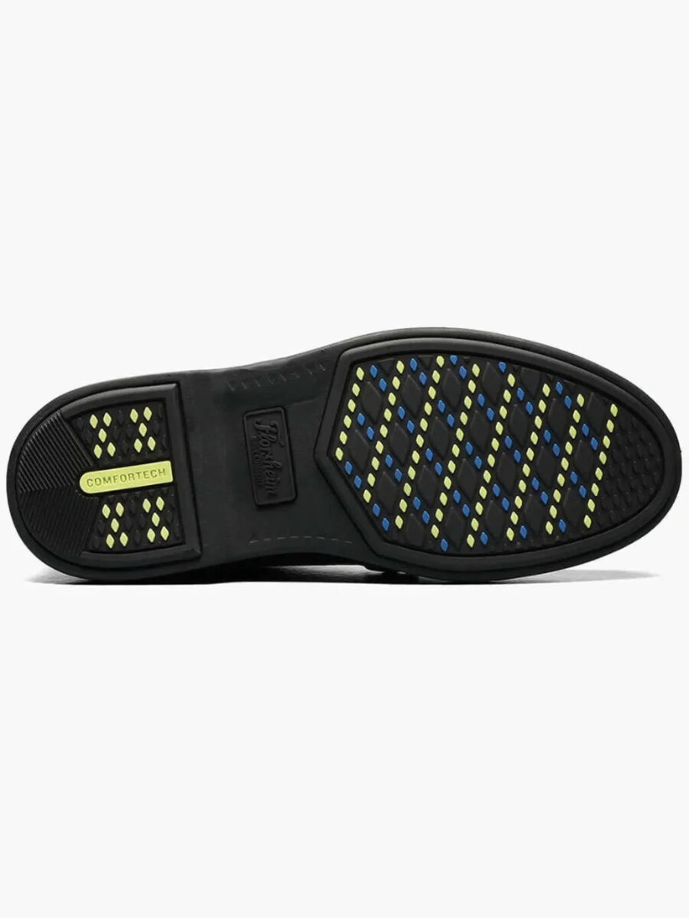Boys Florsheim Supacush Chukka Jr in Black. 16632 007